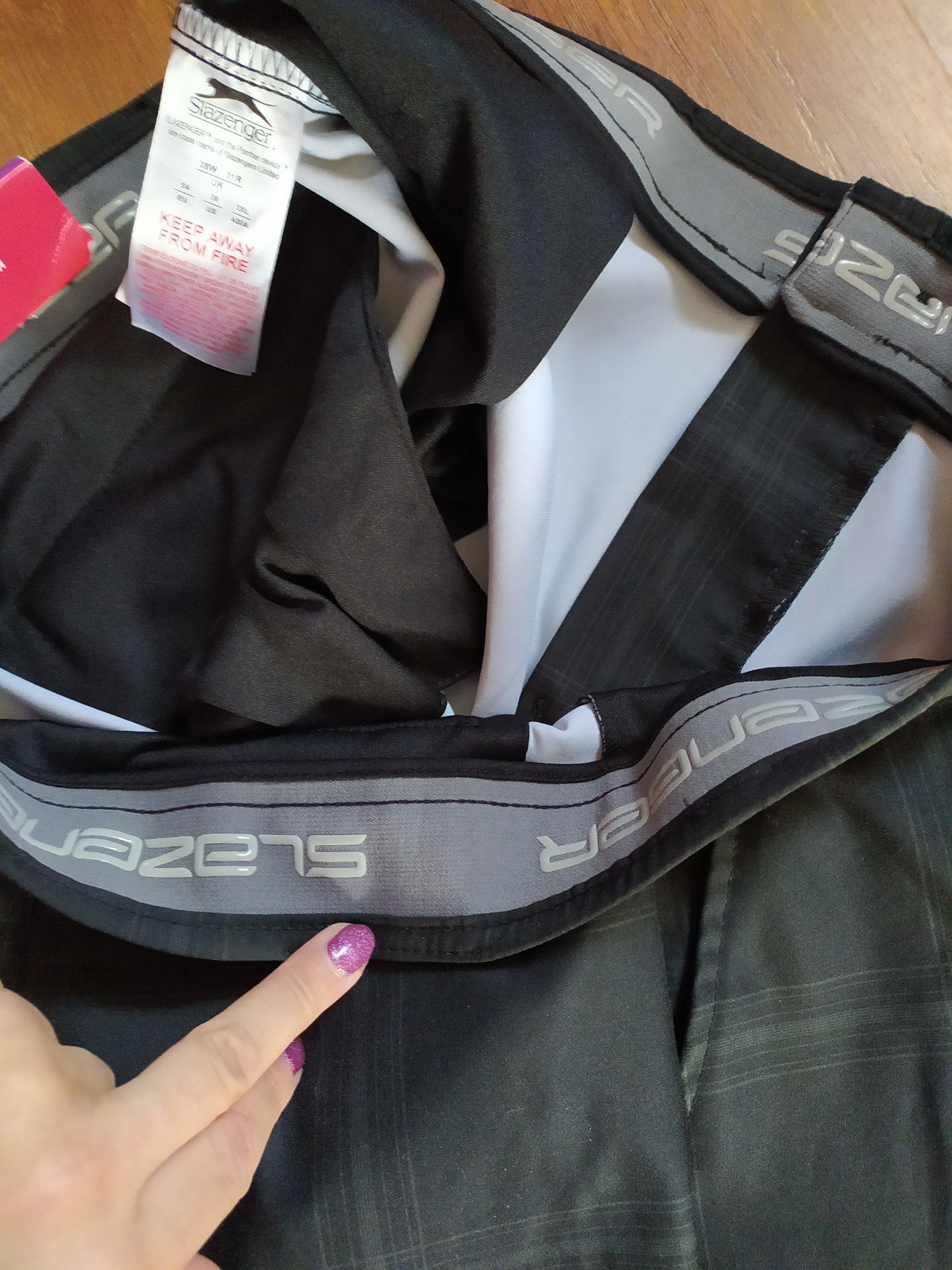 Нові чоловічі штани Slazenger 36w 31r ( 38w 31 r)