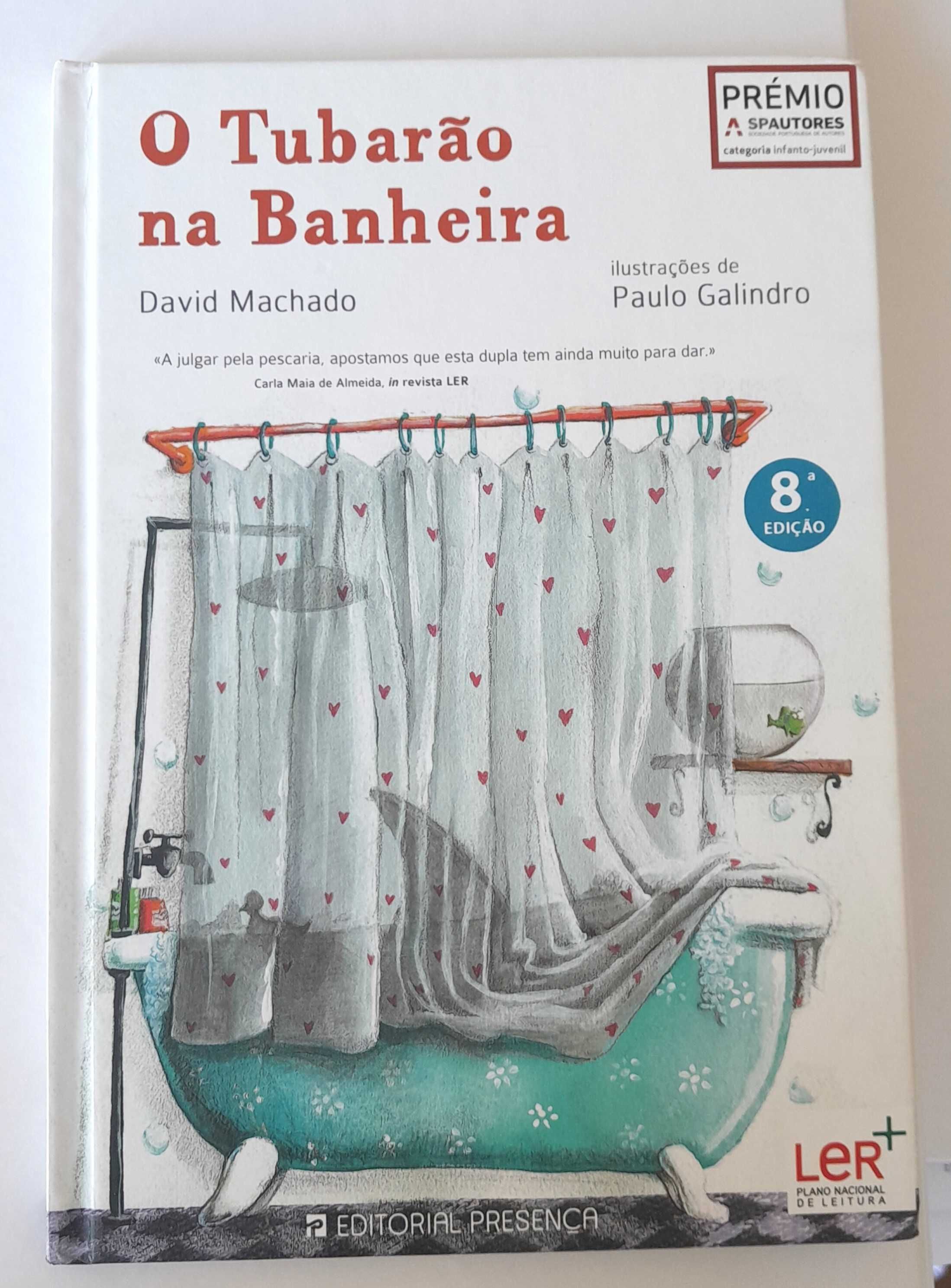 Livro- "O Tubarão na Banheira"- NOVO