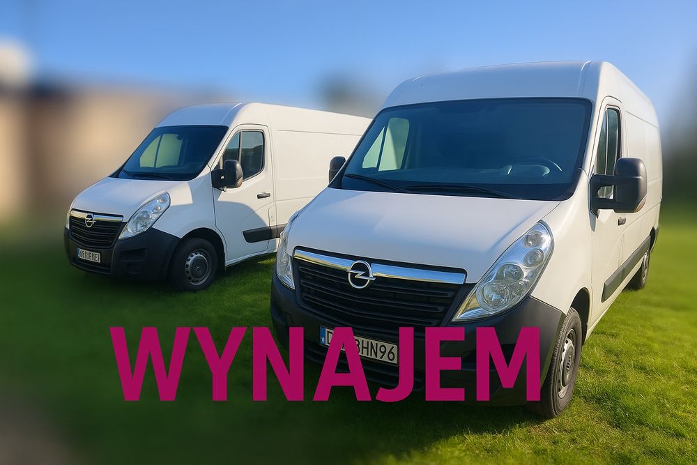 Dziś, na weekend, wypożycz busa. Wypożyczalnia aut dostawczych