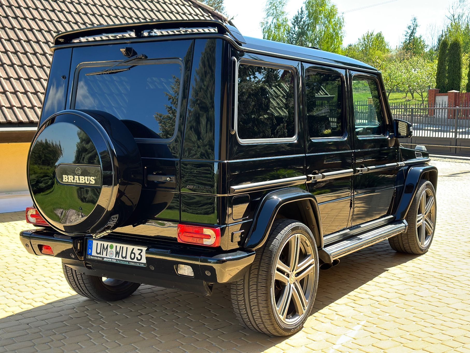 Mercedes-Benz Klasa G 5.5 kompressor brabus stran
