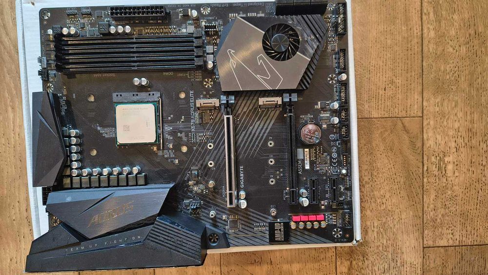 Gigabyte b550 aorus elite та amd a8 9600