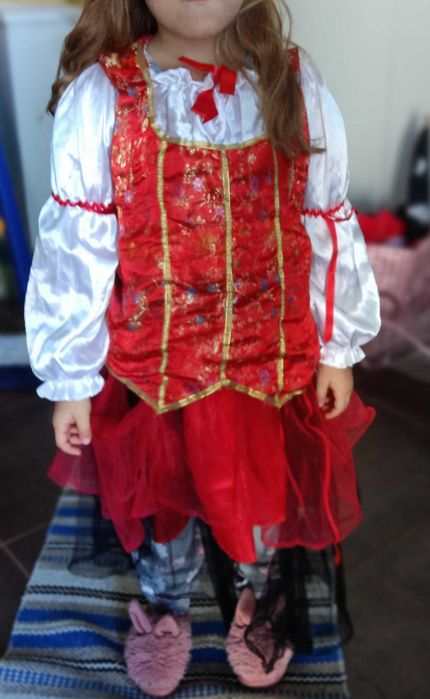 Disfarce/fantasia Pirata menina - Tamanho - 4/5