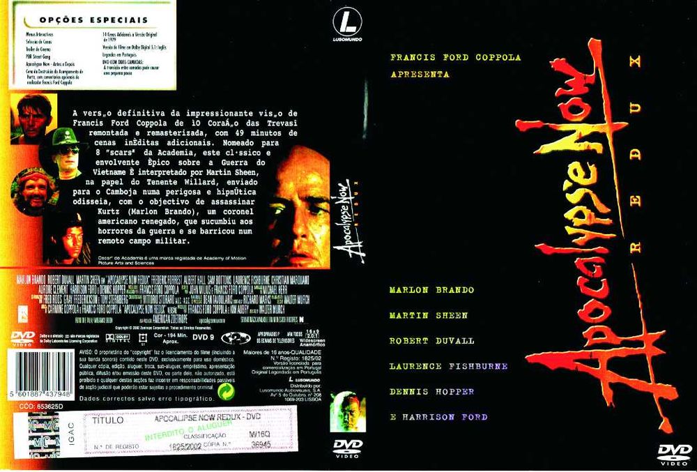 Apocalypse Now - REDUX - DVD