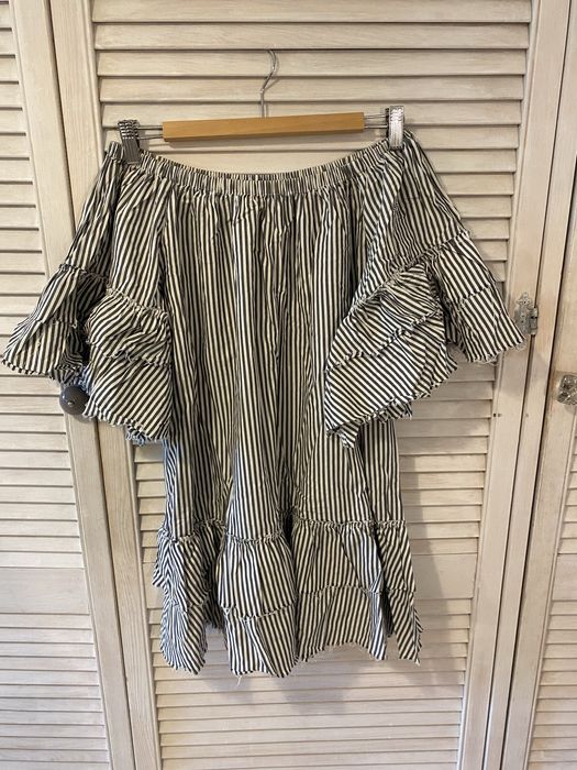 Tunika w paski zara r.M