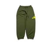 Adidas big logo spodnie dresowe bawełniane M khaki