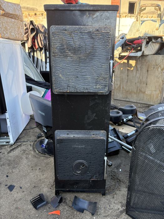 Dwa Piece na drewno/ piecyk garażowy, koza