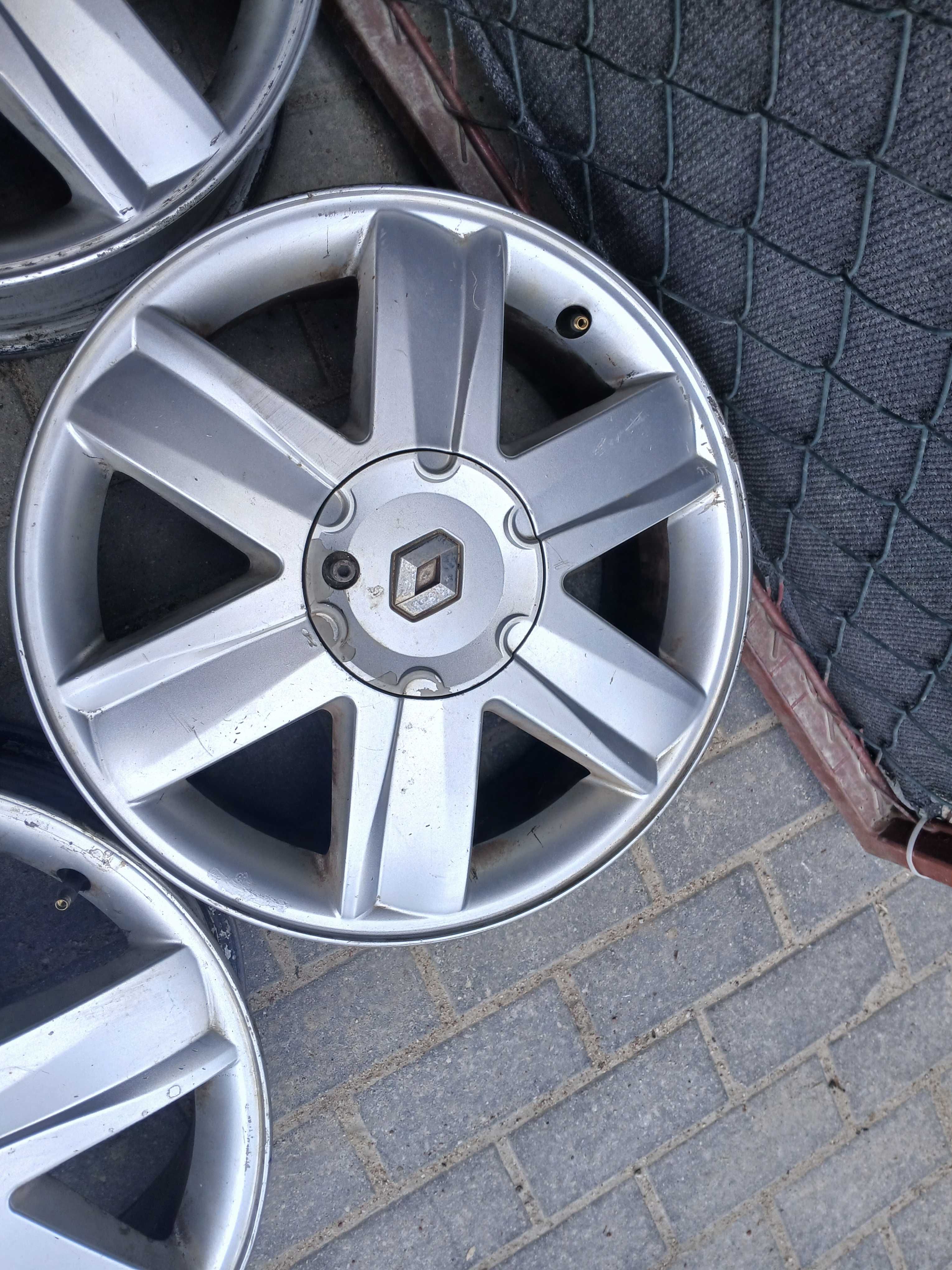 4x felgi R16 4x100 Renault Scenic Clio Dacia Sandero Jogger Logan