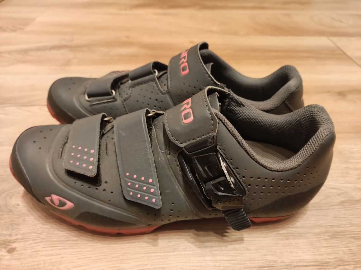 Buty kolarskie rowerowe Giro Manta damskie 39,5 - 25cm