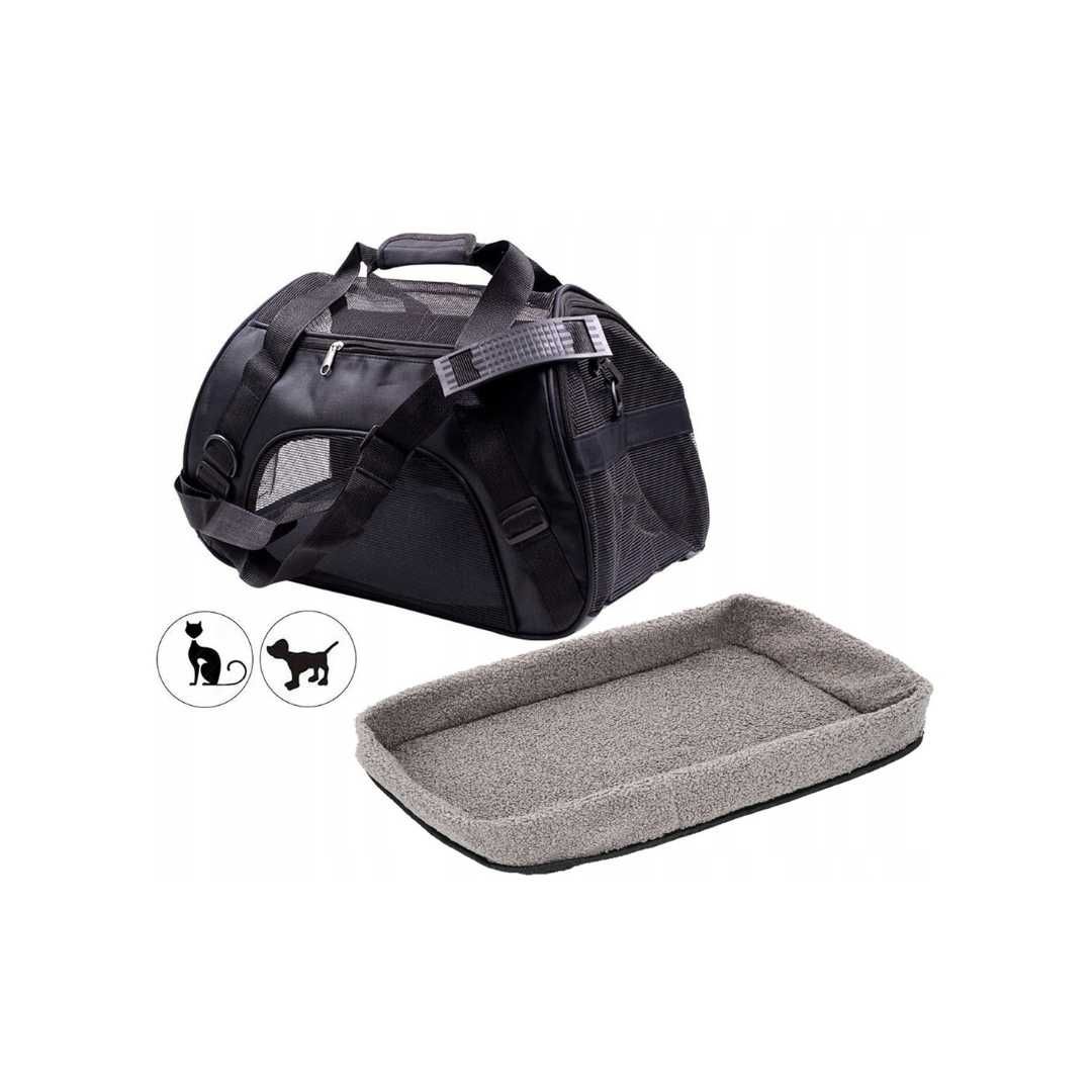 Torba Transporter Dla Kota Psa Z Matą Pluszową L+ pluszowa mata