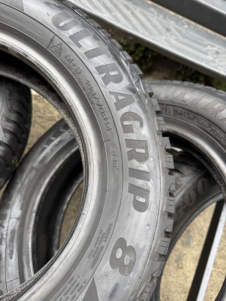 165/70R14 Goodyear Ultra Grip 8 4шт нові 2024рік