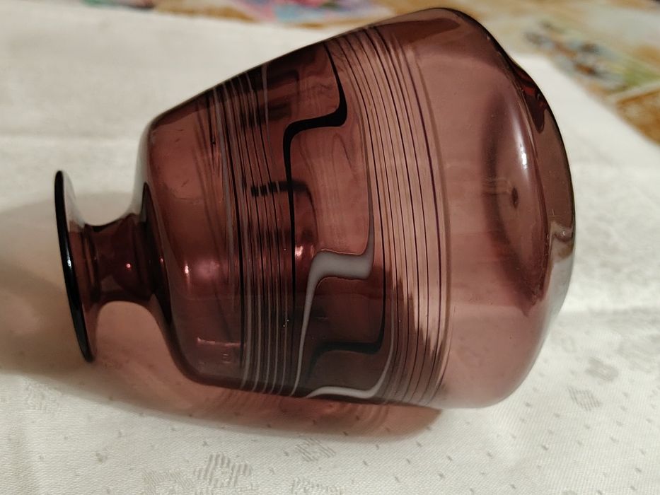 Wazon,butla szkło prl