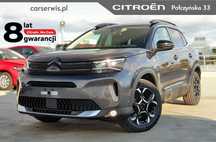 Citroën C5 Aircross 1.2 MHEV 145 koni wersja MAX elektryczna klapa tempomat aktywny