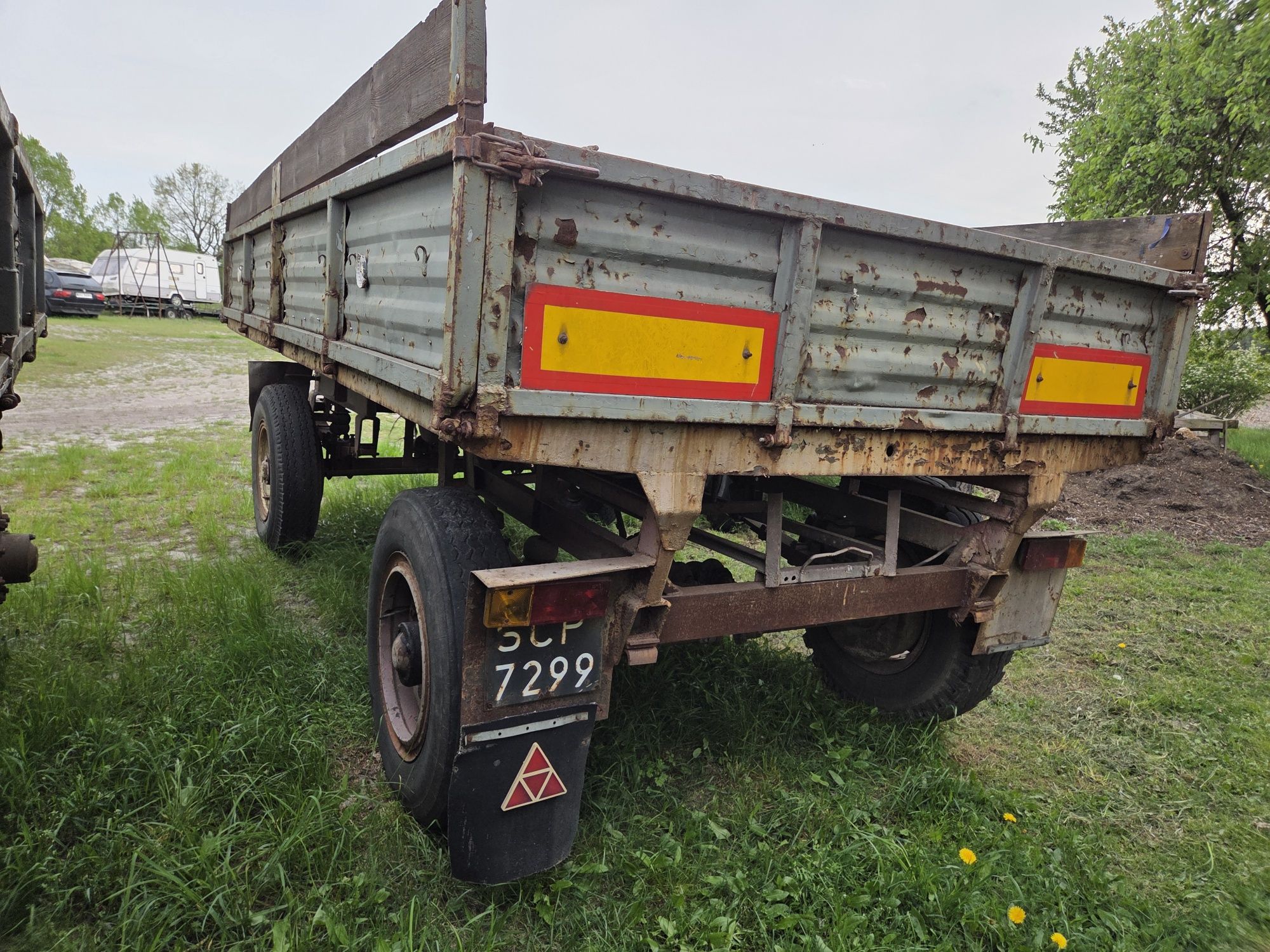 Przyczepa Autosan D50 6t. 84r. Transport Złoczew
