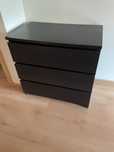 Comoda Malm 3 gavetas