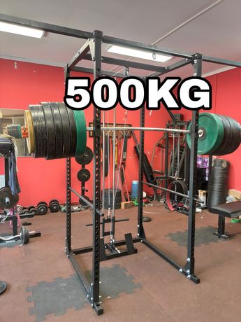 Klatka / Squat rack/ Power rack/ Trójbój Powerlifting Siłownia 50x50x2