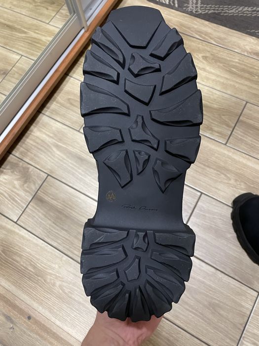 Rick Owens bozo tractor boots