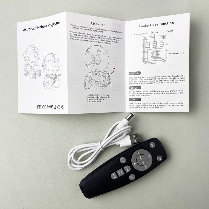 Проектор/нічник астронавт