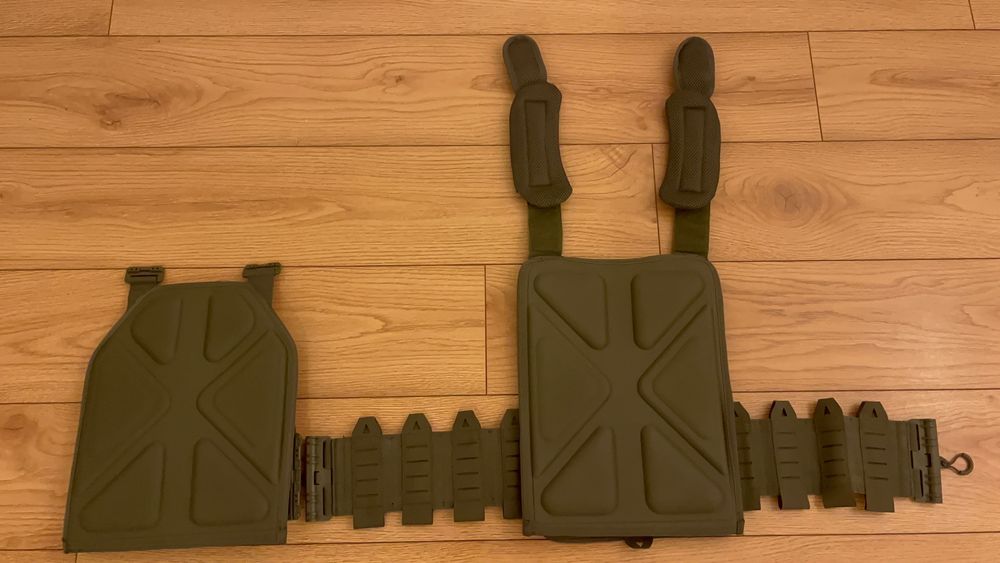 No kamizelka taktyczna / kamizelka zielona