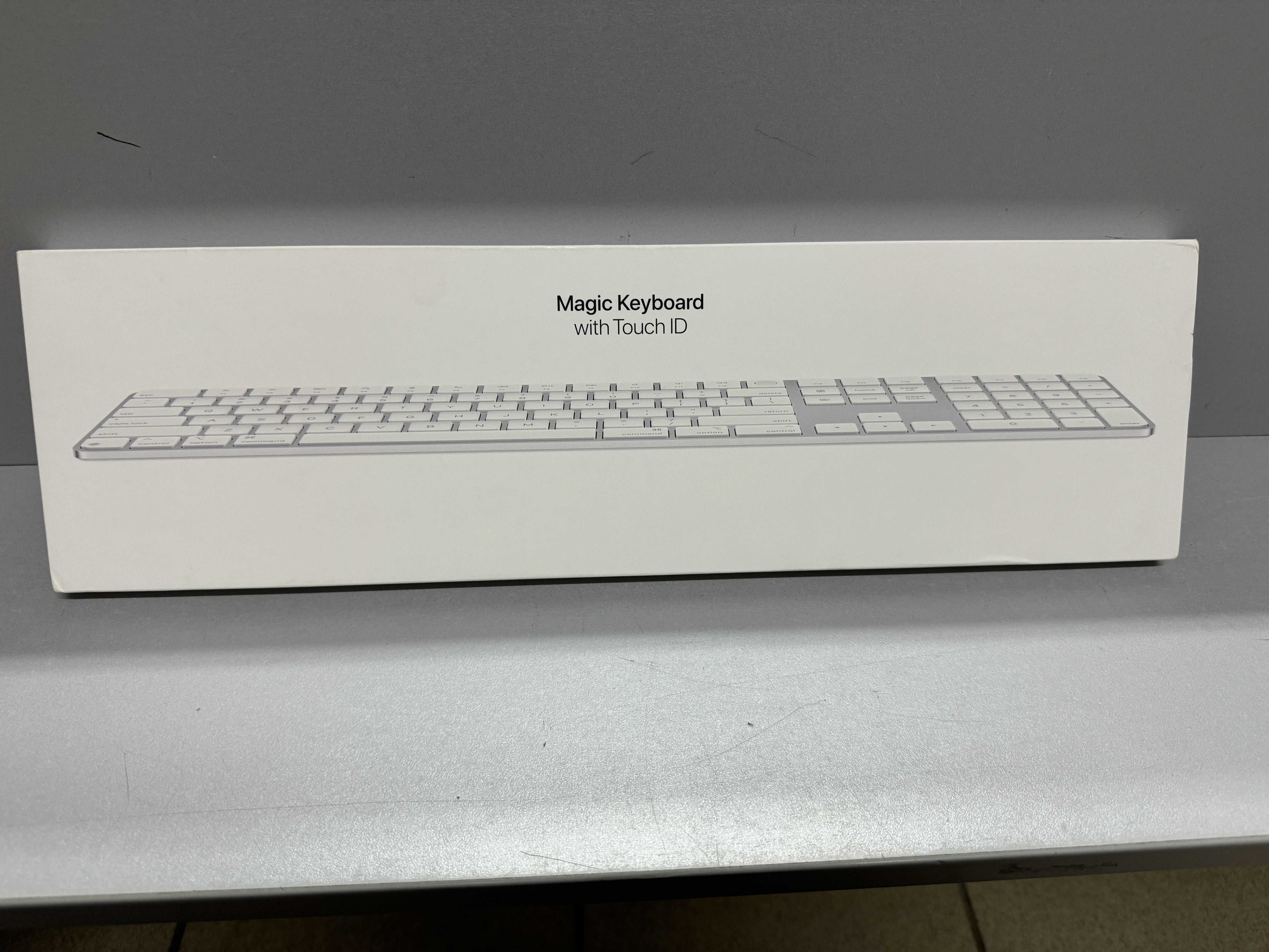 Apple Magic Keyboard with Touch ID  Біла (DE) (MXK73D/A) Нова!