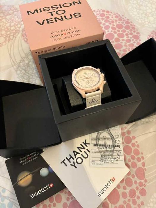 Omega x Swatch MoonSwatch Mission To Venus SO33P100 - Modna Godzina