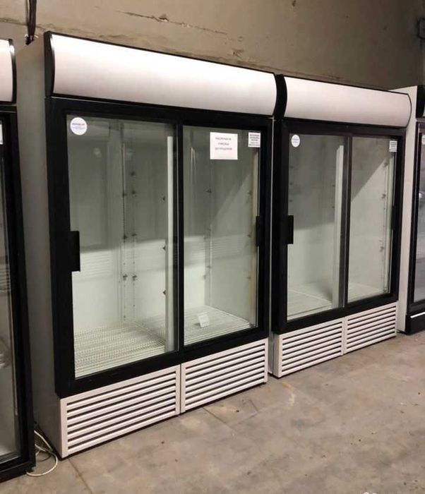 СКЛАД широкий холодильный шкаф витрина холодильник двухдверный бу