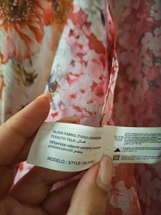 Lenço Florido Punt Roma