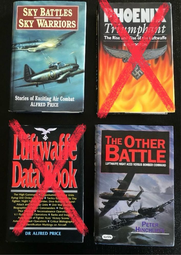 Livros 2 guerra mundial guerra aerea Luftwaffe avioes