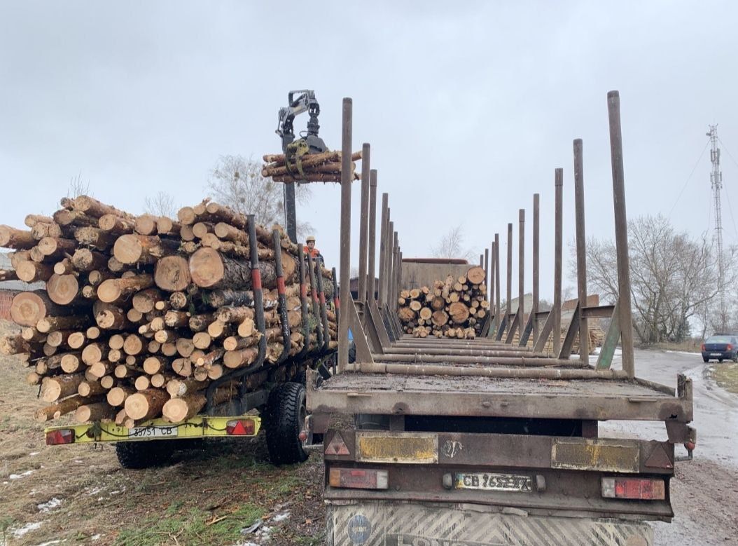 Дрова дуб акація доставка без посередників ціна. 3-8-10-13.5 м3