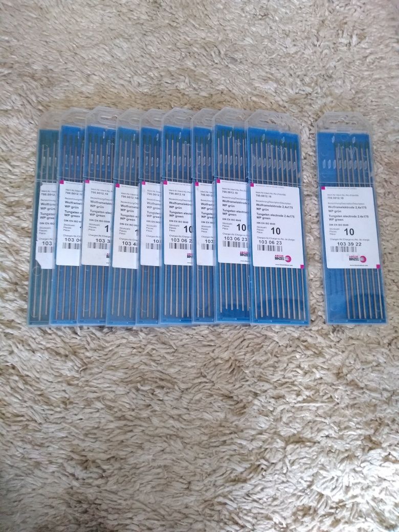Patyczki elektrody wolframowe BINZEL Abicor.