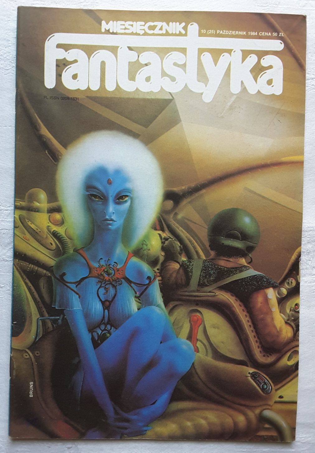 Czasopismo Fantastyka nr 10 (25) Październik 1984