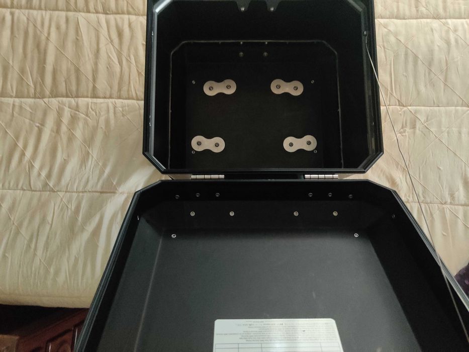 Top Case preto original BMW