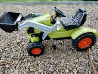 Traktorek na pedały Class koparka z łychą ciągnik jeździk traktor