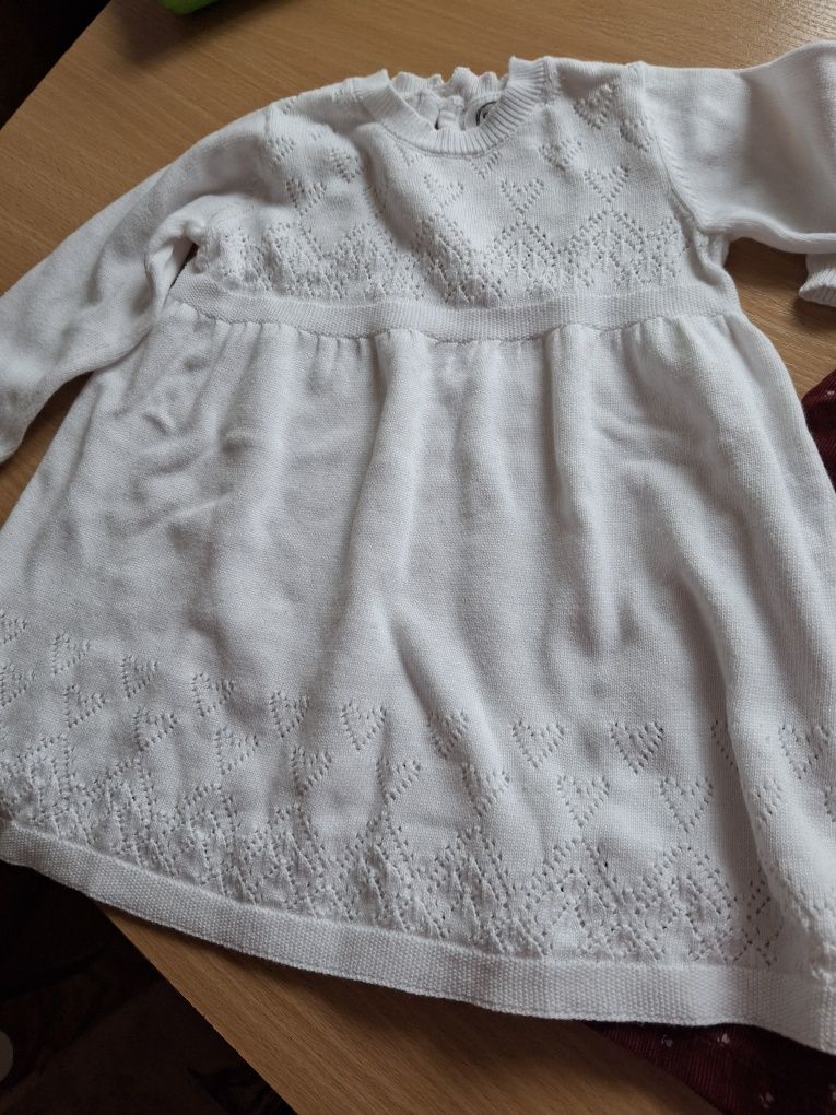 Sukienki H&M i Smyk r. 74