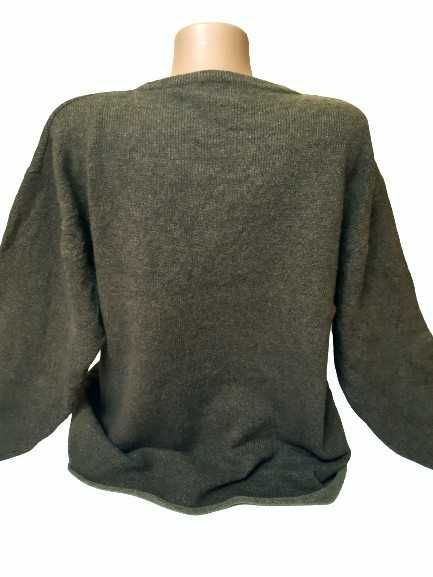 L-4XL Теплый пуловер, 80% шерсть ламы, стильный джемпер, Бангладеш