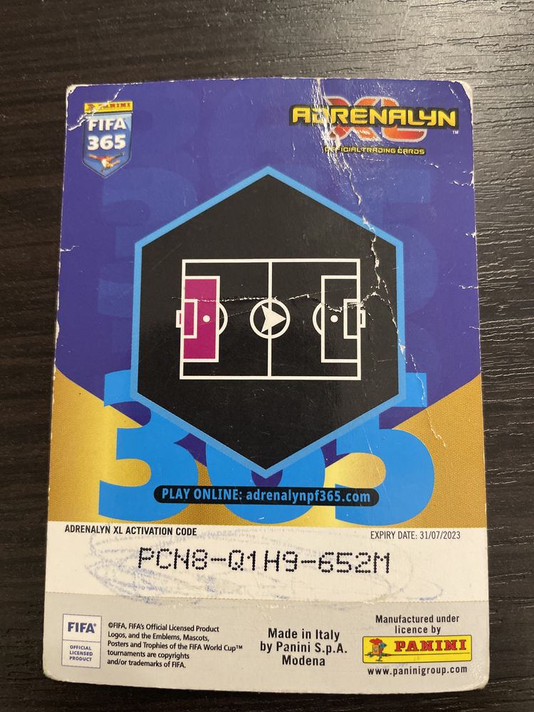 Karta piłkarska FIFA 365