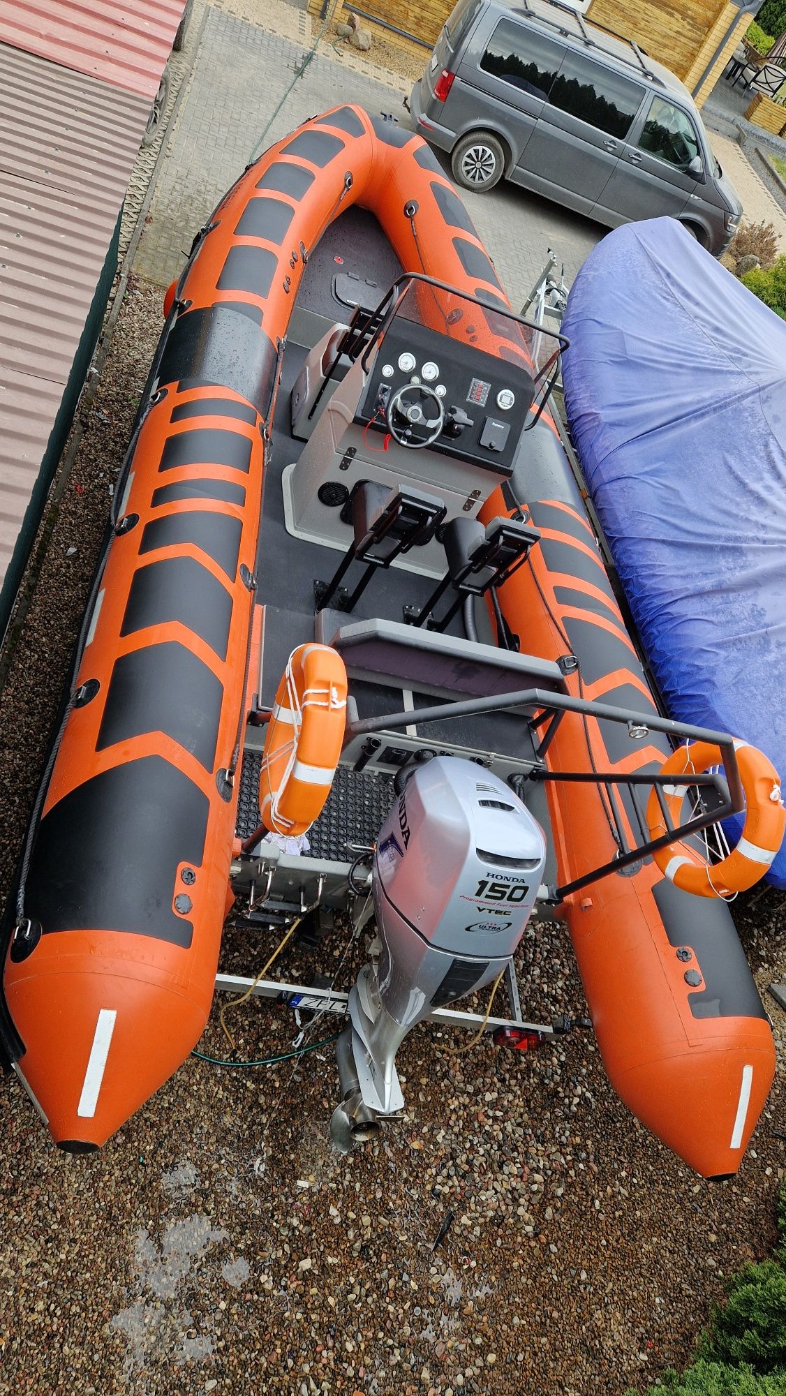 RIB Prosafe 7.4m Honda 150 łódź motorowa