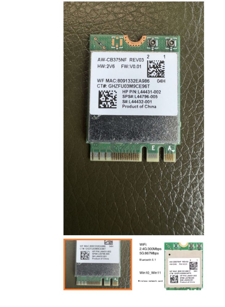 Антена wifi антенна  m2 m.2 sx10dbi, карта Wi-Fi AX210 NGFF 2,4 5 ГГц