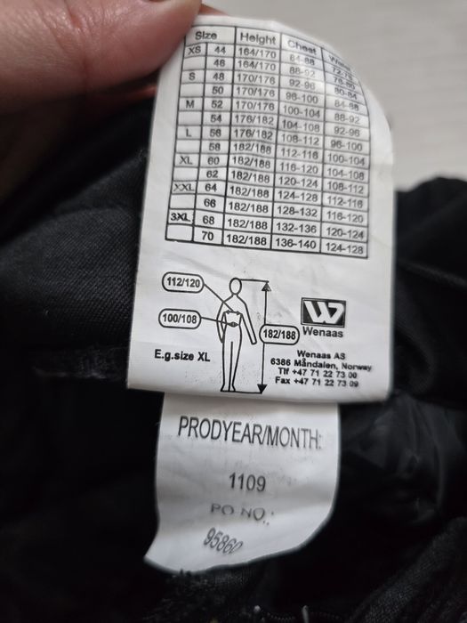 Spodnie zimowe robocze męskie rozmiar XL