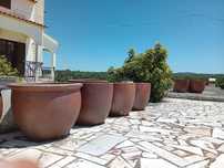 Vasos barro gres