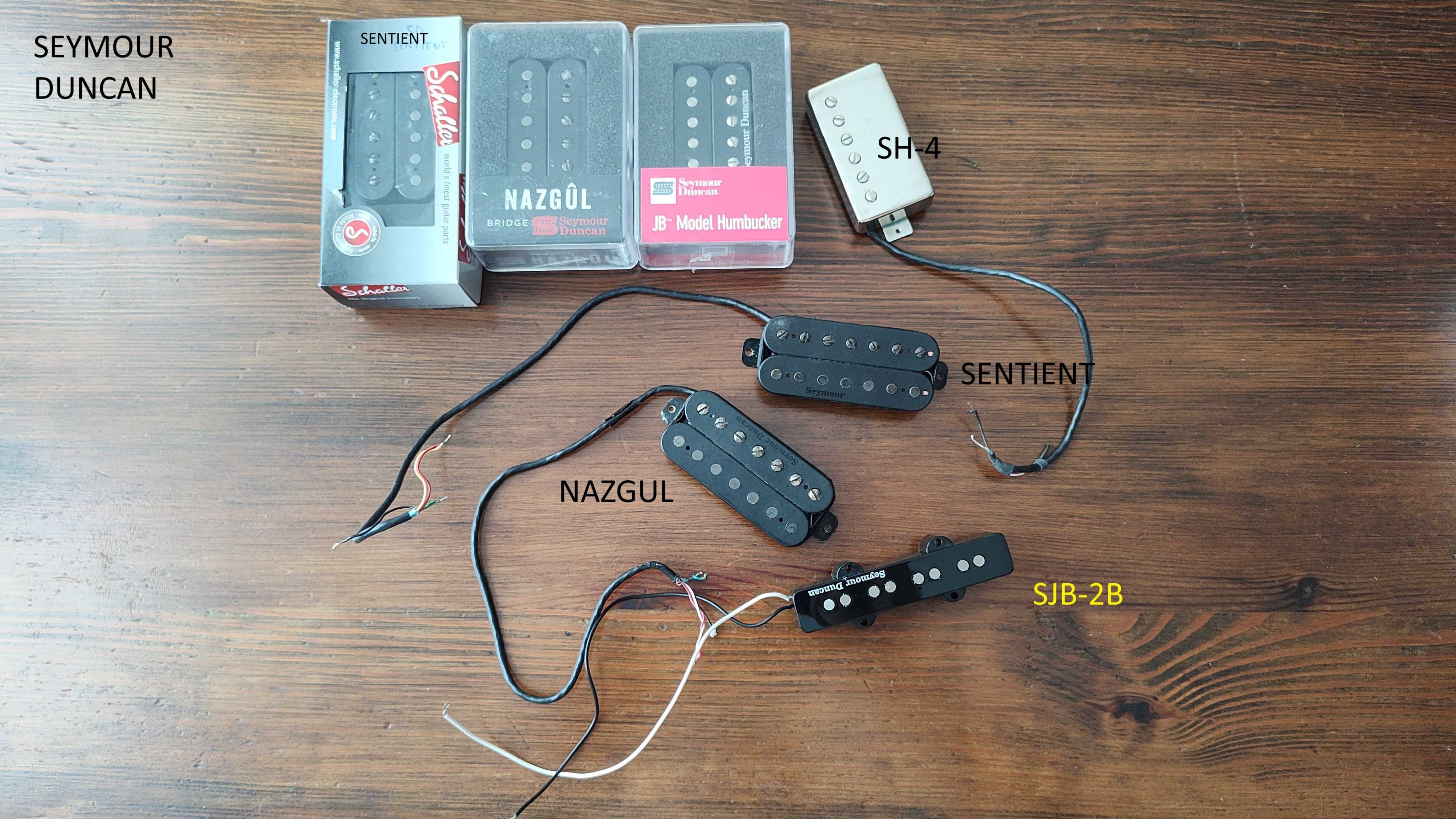Przetworniki - pickupy – DiMarzio, Seymour Duncan, EMG, Fender i inne