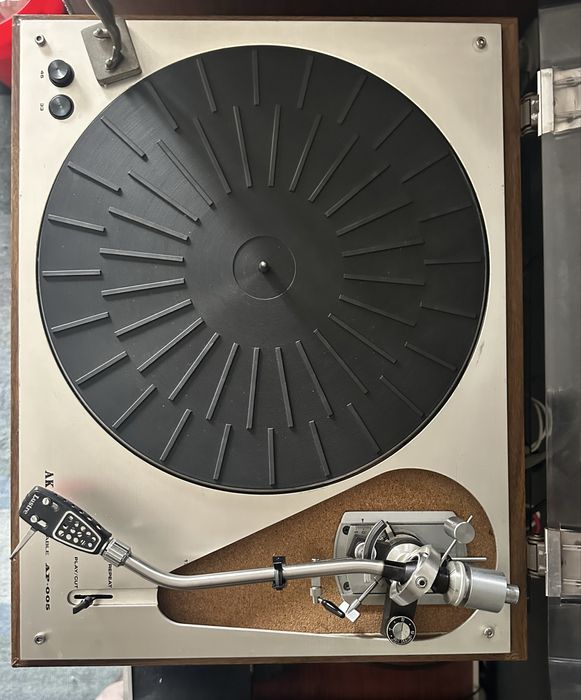 Akai AP-005 -+ Braço Acos Lustre GST-1 - Gira discos vintage
