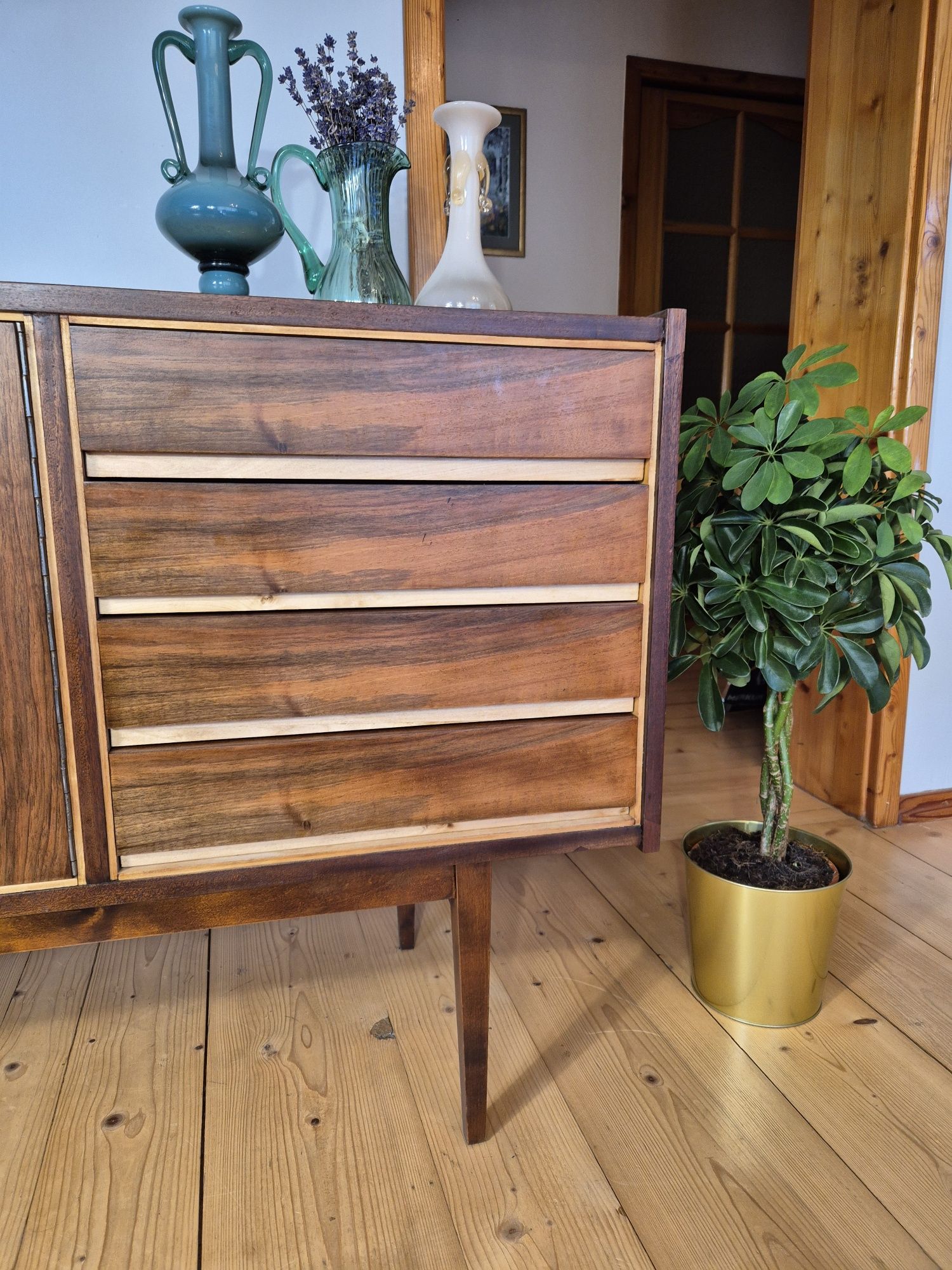Komoda/sideboard proj.S.Albracht po renowacji! PRL VINTAGE RETRO