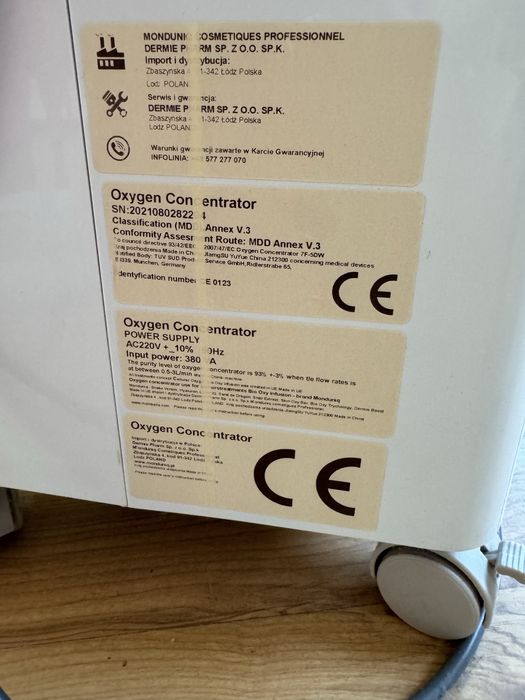 Infuzja tlenowa monduniq biooxy infusion