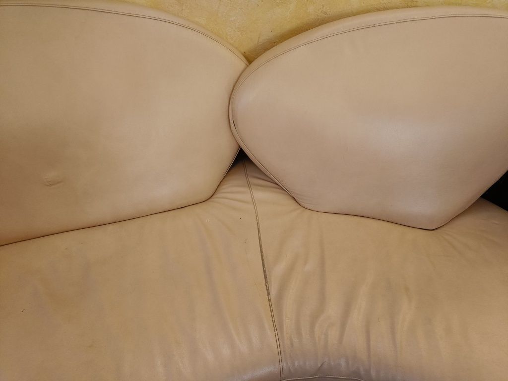 Кожаный оригинальный диван
