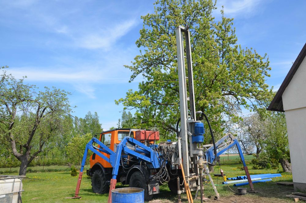 Studnie głębinowe, Wiercenie studni głębinowych