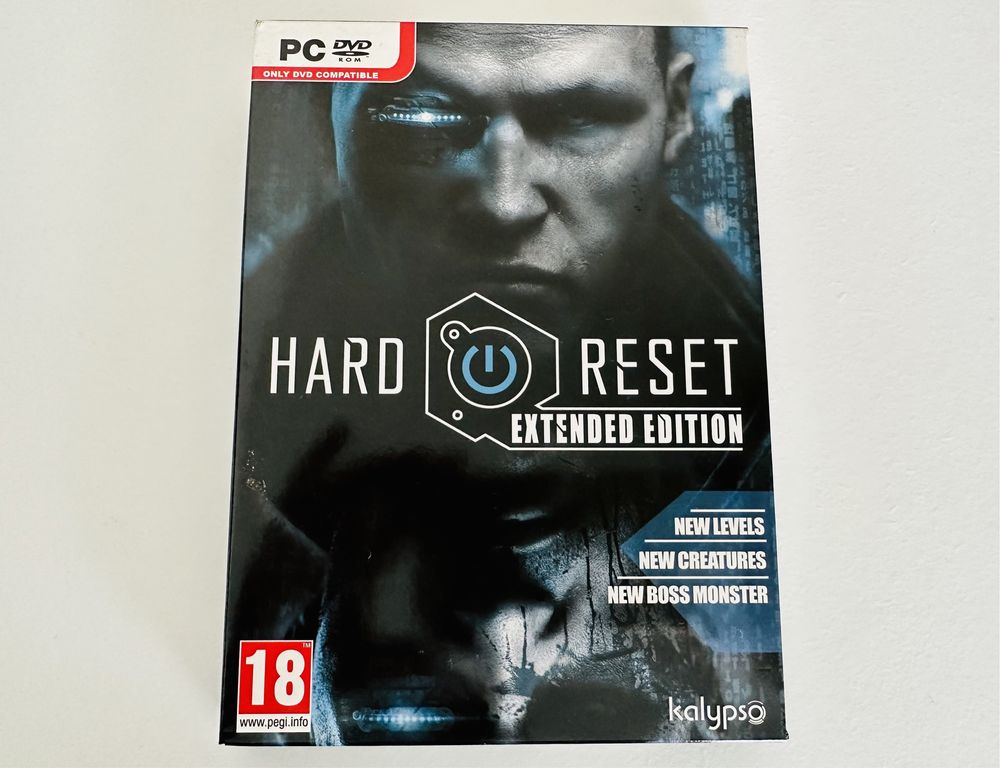 Jogo PC DVD Hard Reset Extended Edition NOVO com caixa