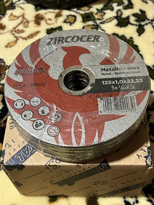 25 discos de corte Zircocer