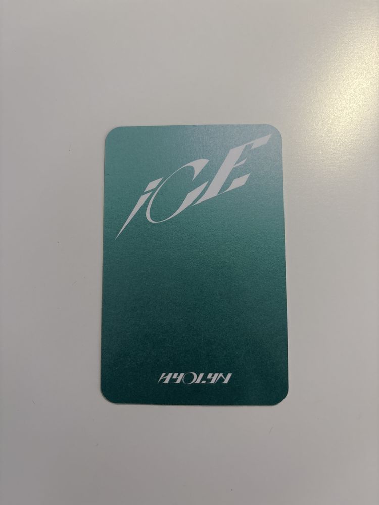 Hyolyn ICE album photocard kpop