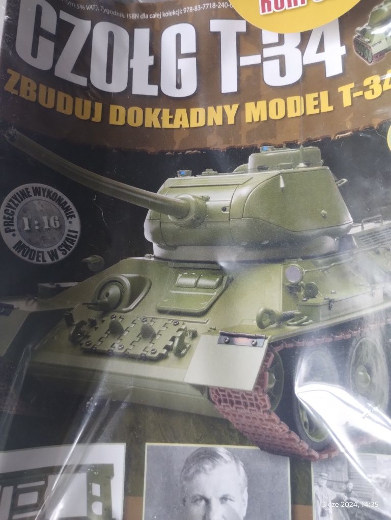 Sprzedam czołg do złożenia  wszystkie części nie odpakowane