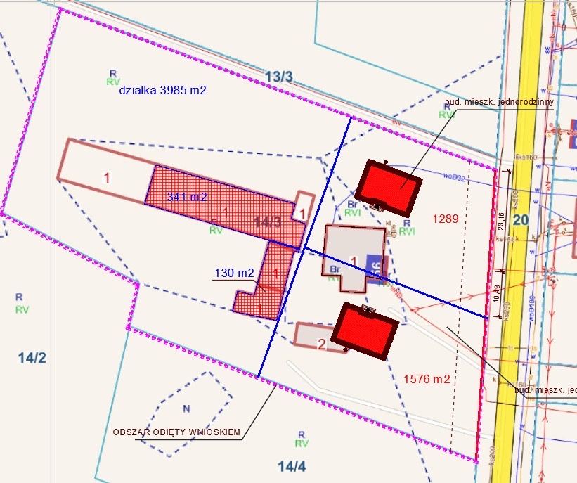 Sprzedam działkę  4000 m2 z halą 320m2 idealna pod produkcje magazyn l